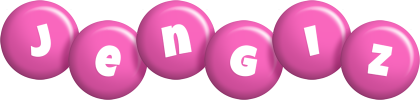 Jengiz candy-pink logo