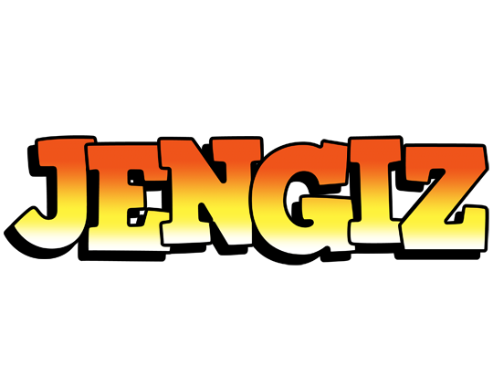 Jengiz sunset logo