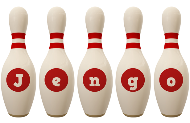 Jengo bowling-pin logo