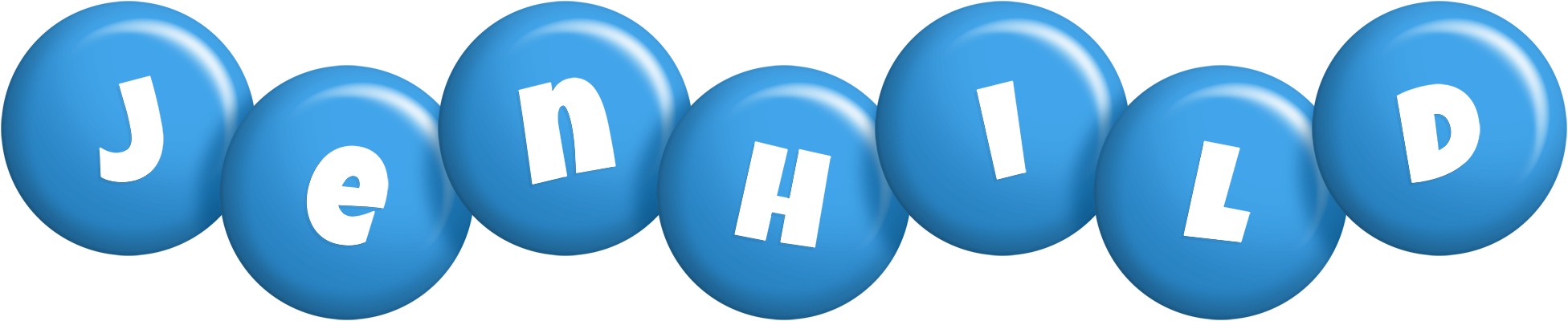 Jenhild candy-blue logo