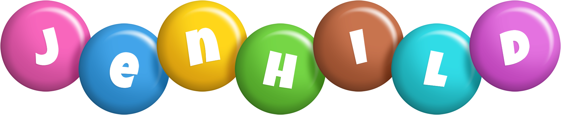 Jenhild candy logo