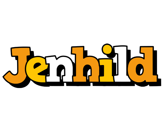 Jenhild cartoon logo
