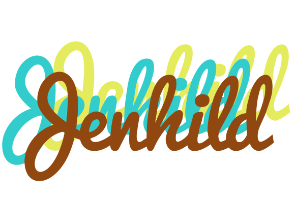 Jenhild cupcake logo