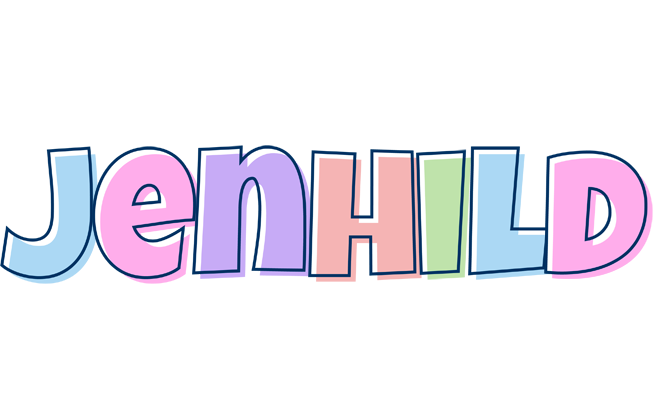 Jenhild pastel logo