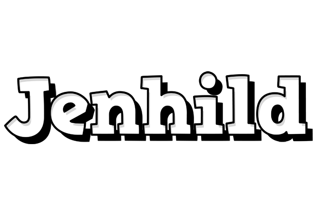Jenhild snowing logo