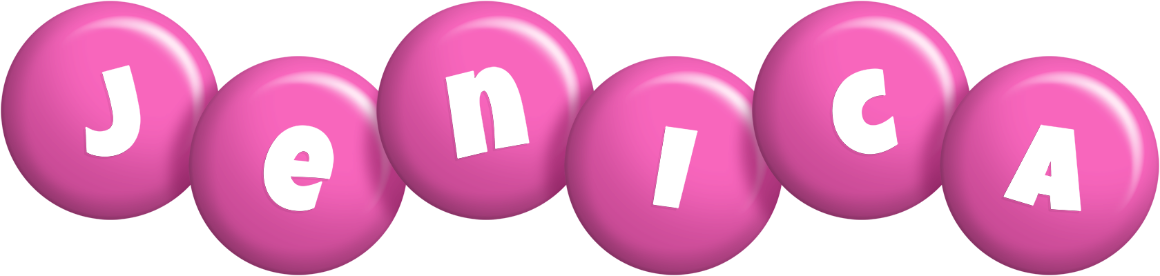 Jenica candy-pink logo