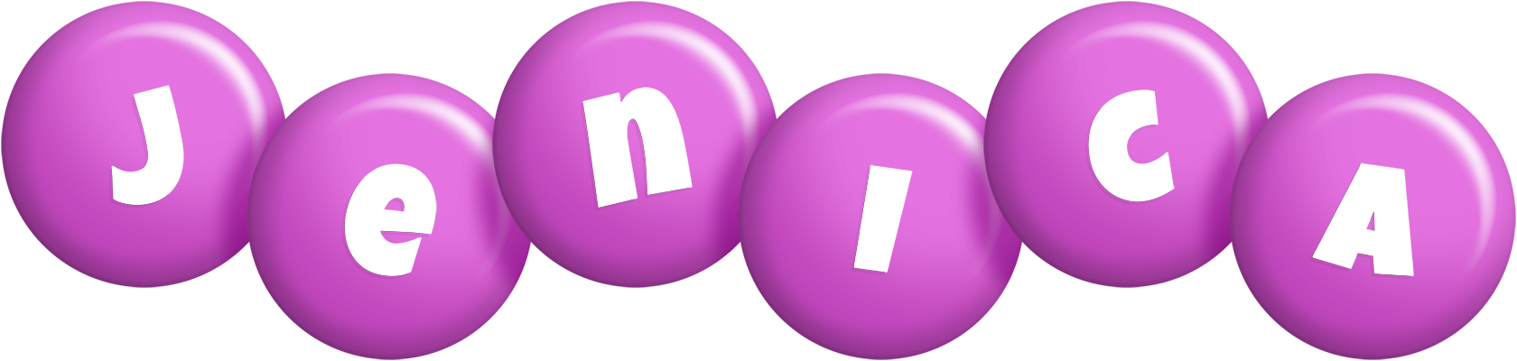 Jenica candy-purple logo