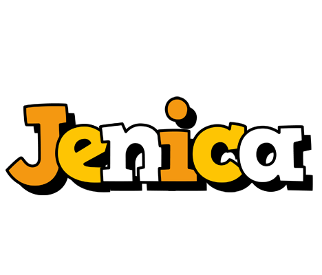 Jenica cartoon logo