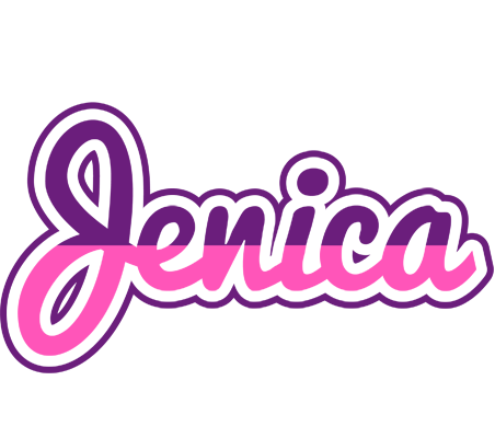 Jenica cheerful logo