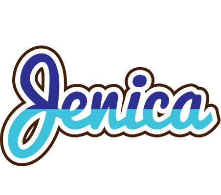Jenica raining logo