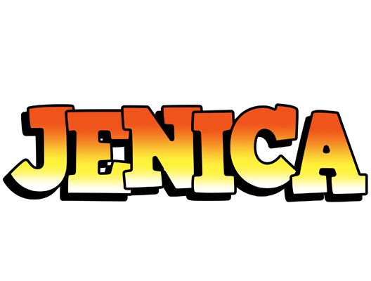 Jenica sunset logo