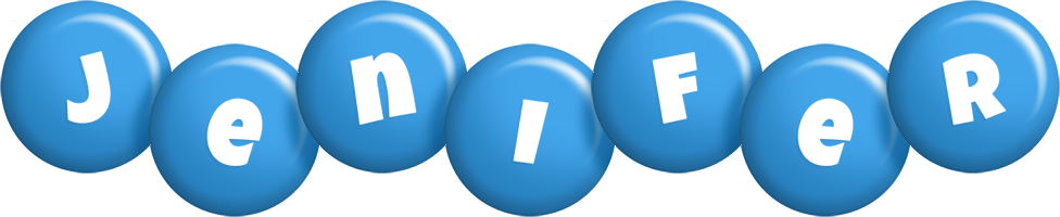 Jenifer candy-blue logo