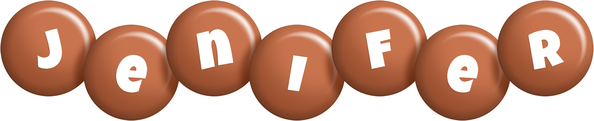 Jenifer candy-brown logo