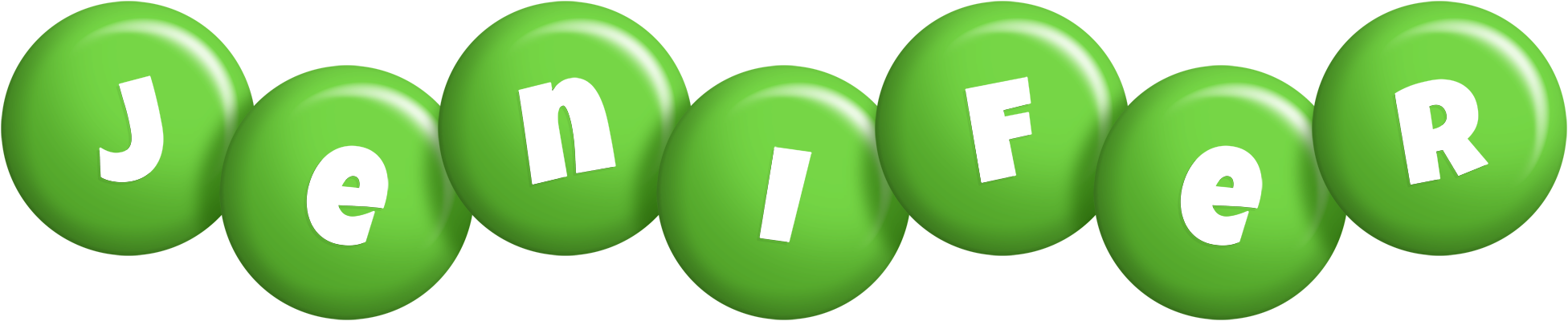 Jenifer candy-green logo