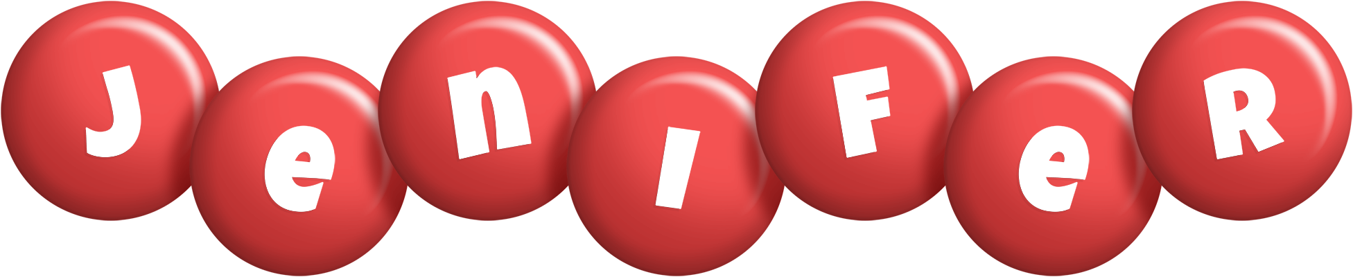 Jenifer candy-red logo