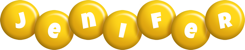 Jenifer candy-yellow logo