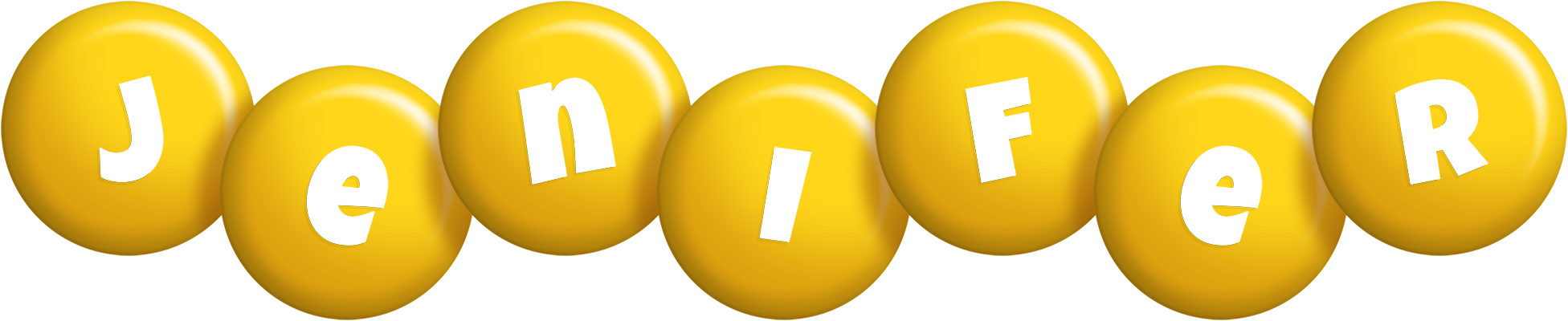 Jenifer candy-yellow logo