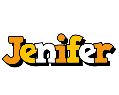 Jenifer cartoon logo
