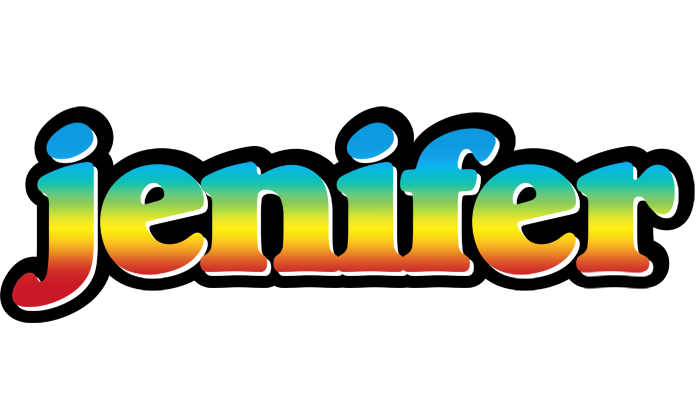 Jenifer color logo