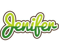 Jenifer golfing logo