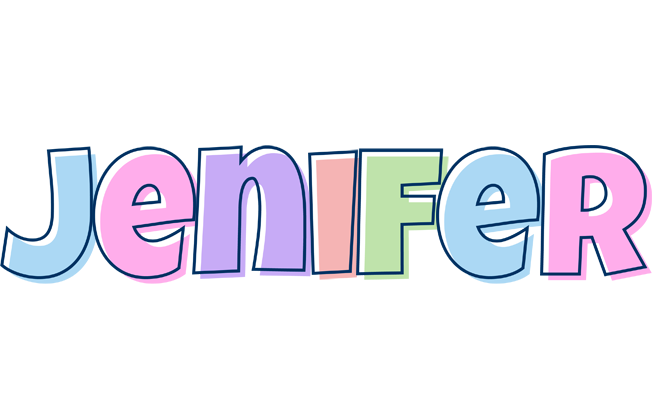 Jenifer pastel logo