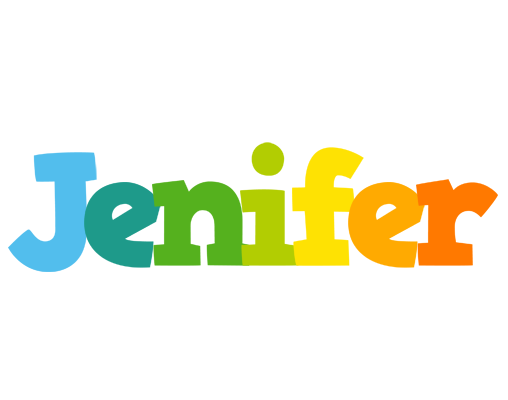 Jenifer rainbows logo