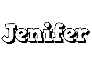 Jenifer snowing logo