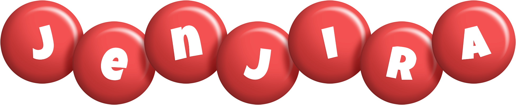 Jenjira candy-red logo