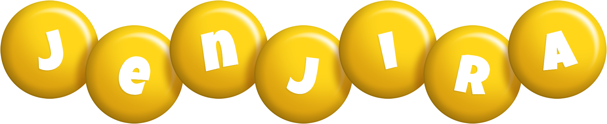 Jenjira candy-yellow logo