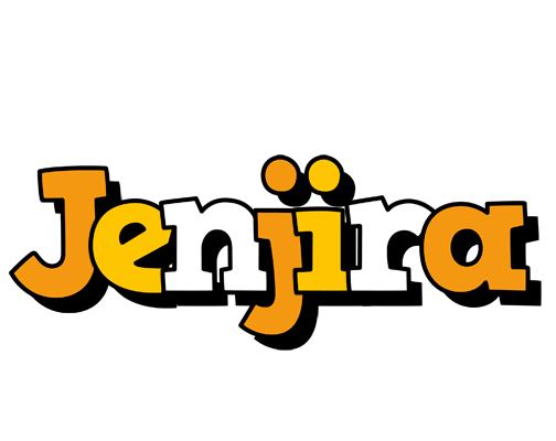 Jenjira cartoon logo