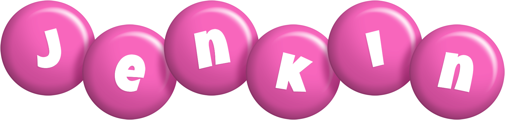 Jenkin candy-pink logo
