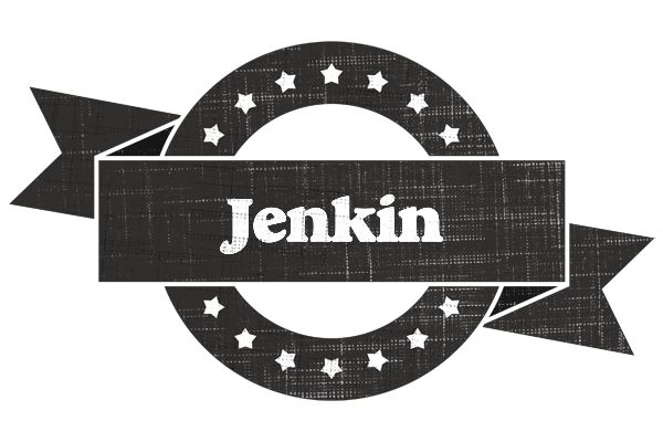 Jenkin grunge logo