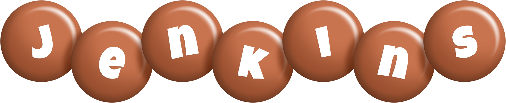 Jenkins candy-brown logo
