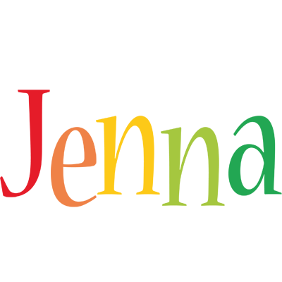 Jenna birthday logo