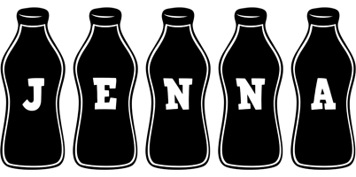 Jenna bottle logo