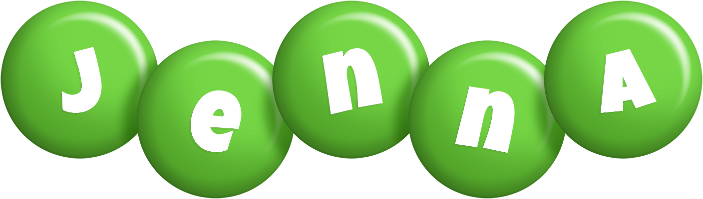 Jenna candy-green logo