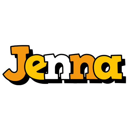 Jenna cartoon logo