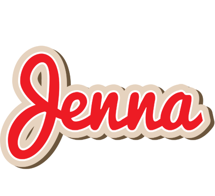 Jenna chocolate logo
