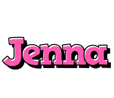 Jenna girlish logo