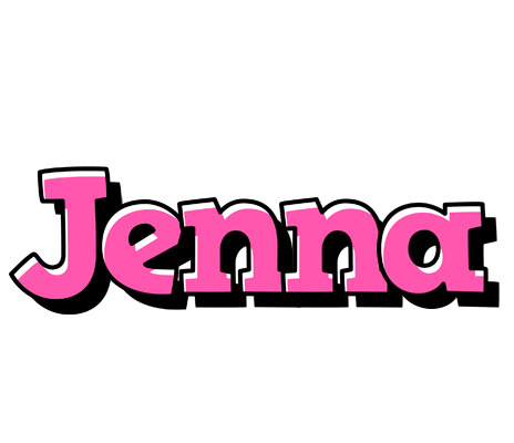 Jenna girlish logo