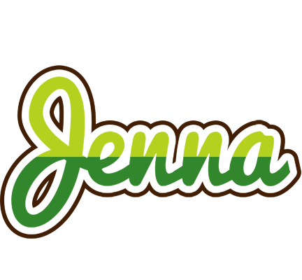 Jenna golfing logo