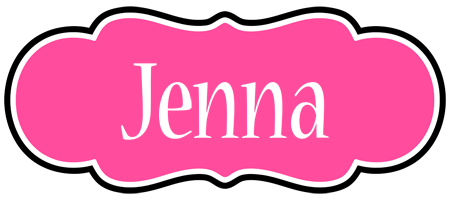 Jenna invitation logo