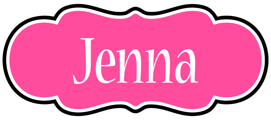 Jenna invitation logo