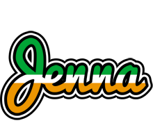 Jenna ireland logo