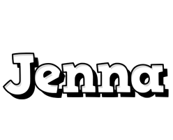 Jenna snowing logo