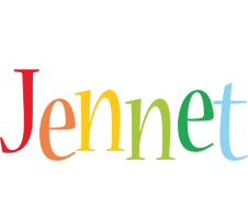 Jennet birthday logo