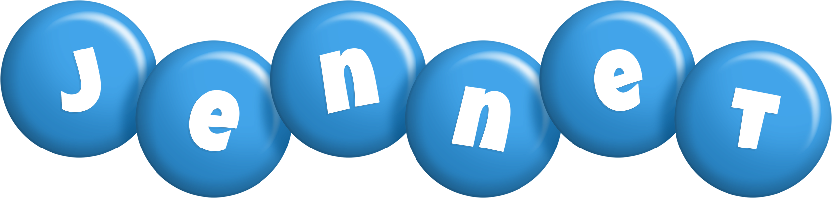 Jennet candy-blue logo