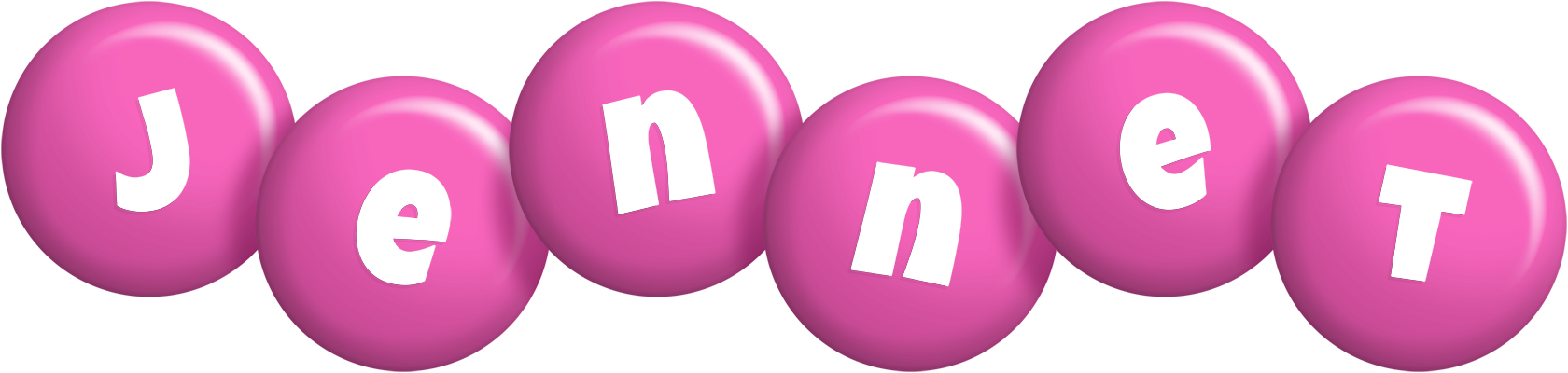 Jennet candy-pink logo