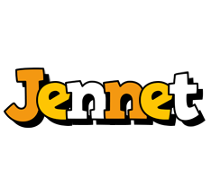 Jennet cartoon logo