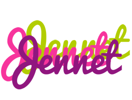 Jennet flowers logo